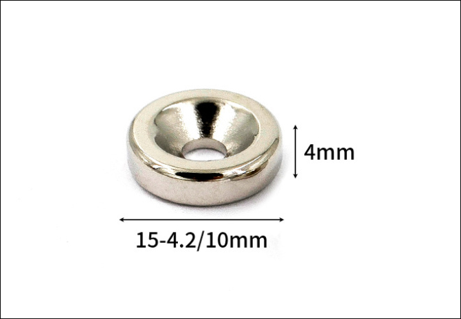 外径15mm的沉孔环磁铁