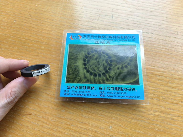 10对极径向外充烧结铁氧体环形磁铁 30.8x5mm